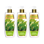 Buy Vaadi Herbals Superbly Smoothing Heena Shampoo with Green Tea Extracts (350 ml)x3 - Purplle