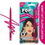 Buy SUGAR POP Velvet Matte Lip Liner 02 Pink Wave - Purplle