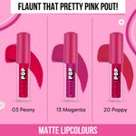 Buy SUGAR POP Mattelicious Trio - The Pink Edit - 4.8 ml | Set of 3 Pink Matte Lipcolours | Non-drying | Transfer-proof | Smudgeproof - Purplle