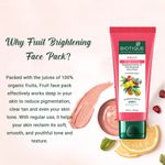 Buy Biotique Fruit Brightening Depi gmentation & Tan Removal Face Pack 50 gm Tube - Purplle