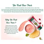 Buy Biotique Fruit Brightening Depigmentation & Tan Removal Face Pack 50gm Tube - Purplle