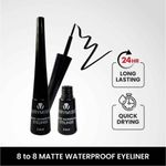 Buy Verymiss Matte Waterproof Eyeliner - 01 Black 3.5 ml - Purplle