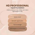 Buy Verymiss HD Professional Liquid Foundation - 110 Mellow Cream 25 ml - Purplle