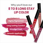 Buy Verymiss 8 To 8 Lip Color - 108 Mocha Magic 1.6 ml - Purplle