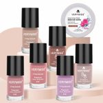 Buy Verymiss Perfect Office Nail Polish Kit (Set Of 6) 36 Millilitres - Purplle