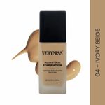 Buy VERYMISS Natural Glow Daily Wear Foundation - 04 Ivory Beige 30 ml - Purplle