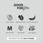 Buy Verymiss Pre Make-Up Oil Free Matte Primer 20 Millilitres - 20 ml - Purplle