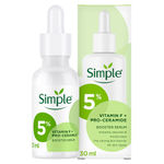 Buy Simple Booster Serum - 5 % Hemp Seed Oil + B3 For Strong Skin Barrier, 30 ml - Purplle