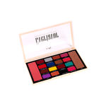 Buy Mattlook 16 Shades Everfavor Makeup Palette Eyeshadow, Flawless Shades, Highlighter Blush Long Lasting Waterproof Blendable, Mulitcolour-02 (18.5 gm) - Purplle