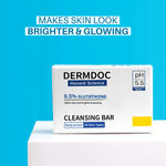 Buy Dermdoc Glutathione Cleansing Bar (Pack of 3) - (75 g each) - Purplle