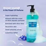 Buy Bella Vita Skai Aquatic Shower Gel 500 ml - Purplle
