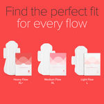 Buy Nua Complete Comfort Assorted Pads - 25XL+ & 25 XL (with Disposal Covers) - Pack of 50 - Purplle
