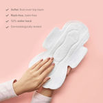 Buy Nua Ultra Thin Sanitary Pads Bulk Pack, 25 Heavy Flow & 25 Medium Flow in each pack (Pack of 50 Pads) || Zero Toxins || Free Disposal Cover - Purplle