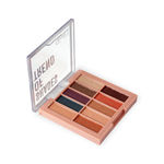 Buy Glam 21 Shades of Trend Eyeshadow Palette | 10 Highly Pigmented Shades |Smudge Free & Long-Lasting| Shimmery Finish| 12 gm - Shade -03 - Purplle
