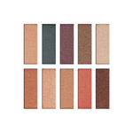 Buy Glam 21 Shades of Trend Eyeshadow Palette | 10 Highly Pigmented Shades |Smudge Free & Long-Lasting| Shimmery Finish| 12 gm - Shade -03 - Purplle
