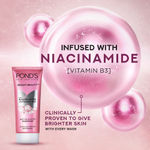 Buy Ponds Bright Beauty Facewash with Niacinamide |For Glass Skin-like Shine | Enriched with Vitamin B3| 150 gm - Purplle
