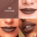 Buy Swiss Beauty HD Matte Lipstick Cute Nude 09 (3.5 gm) - Purplle