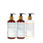 Buy Fix My Curls Complete Curl Care Bundle with Cleansing Shampoo, Hydrating Deep Conditioner and Leave in Cream For Curly And Wavy Hair 250 G Each - Purplle