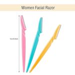 Buy Ronzille Professional Eyebrow Razor For Women Pack Of 3 - Purplle