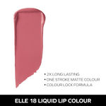 Buy Elle18 Liquid Lip Color, Nude Pump, 5.6 ml - Purplle