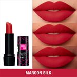 Buy Elle18 Color Pop Matte Lip Color, R37, Maroon Silk, 4.3 gm - Purplle