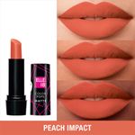 Buy Elle18 Color Pop Matte Lip Color, C27, Peach Impact, 4.3 gm - Purplle