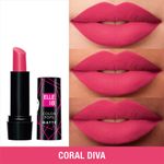 Buy Elle18 Color Pop Matte Lip Color, C26, Coral Diva, 4.3 gm - Purplle