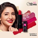 Buy Elle18 Color Pop Matte Lip Color, W15, Winter Berry, 4.3 gm - Purplle