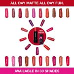Buy Elle18 Color Pop Matte Lip Color, W15, Winter Berry, 4.3 gm - Purplle