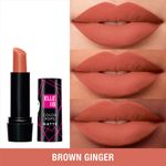 Buy Elle18 Color Pop Matte Lip Color, B2, Brown Ginger, 4.3 gm - Purplle
