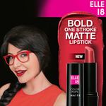 Buy Elle18 Color Pop Matte Lip Color, Rockstar Red, 4.3 gm - Purplle
