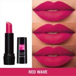 Buy Elle 18 Color Pops Matte Lip Color, Red Wave, (4.3 g) - Purplle