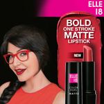 Buy Elle 18 Color Pops Matte Lip Color, Red Wave, (4.3 g) - Purplle