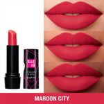 Buy Elle18 Color Pop Matte Lip Color, R36, Maroon City, 4.3 gm - Purplle
