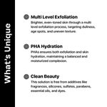 Buy Underated 25% AHA + 2% BHA + 5% PHA Peeling Solution Powered With Hyaluronic Acid Helps to Deeply Exfoliate and Gives Glow to Skin, 20 ml - Purplle