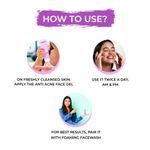 Buy Saturn by GHC Anti Acne Gel With Niacinamide & Salicylic Acid That Fights Active Acne & Reduces Acne Scars | Chemical Free 30 gm - Purplle