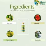 Buy Lakshmi Krishna Naturals Anti Dandruff shampoo 100 ml - Purplle