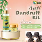 Buy Lakshmi Krishna Naturals Anti Dandruff kit 150 g - Purplle