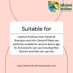 Buy Lakshmi Krishna Naturals Anti Dandruff kit 150 g - Purplle