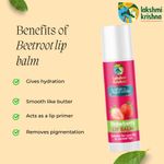 Buy Lakshmi Krishna Naturals Strawberry lip balm 6 g - Purplle