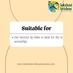 Buy Lakshmi Krishna Naturals Strawberry lip balm 6 g - Purplle