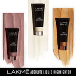 Buy Lakme Absolute Liquid Hi gmhli gmhter, Rose gmold, 25 gm - Purplle