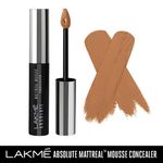Buy Lakme Absolute Mattreal Mousse Concealer - Caramel 04 (9 gm) - Purplle