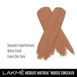 Buy Lakme Absolute Mattreal Mousse Concealer - Caramel 04 (9 gm) - Purplle