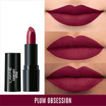 Buy Lakme Cushion Matte Lipstick, Plum Obsession (4.5 gm) - Purplle
