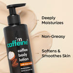 Buy mCaffeine Coffee Body Lotion with Shea Butter & Viamin C for Soft-Smooth Skin | Non-Greasy Body Moisturizer for Dry, Normal & Oily Skin - 250ml - Purplle