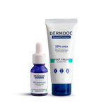 Buy DERMDOC Combo Kit for Pedicure at Home | urea foot cream | glycolic acid peeling solution | pedicure kit for dry, cracked heels | foot peel | smooth feet | foot cracks - Purplle