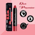 Buy Ronzille Matte Lip Crayon Venetian Red - 03 4.5 gm - Purplle