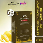 Buy Alps Goodness Peel DE-Pigmentation Facial Kit - Lemon (34 gm) - Purplle