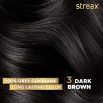 Buy Streax Hair Colour - Dark Brown (120 ml) - Purplle